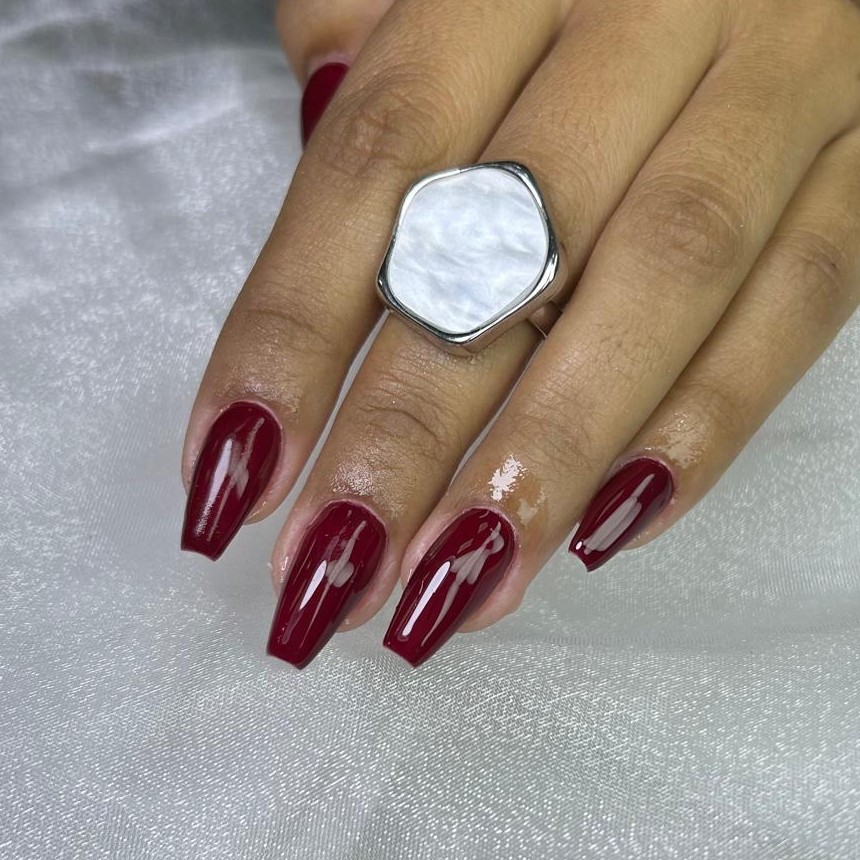 Trabalho de unhas realizado no estúdio 2